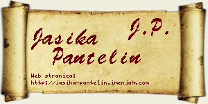 Jasika Pantelin vizit kartica